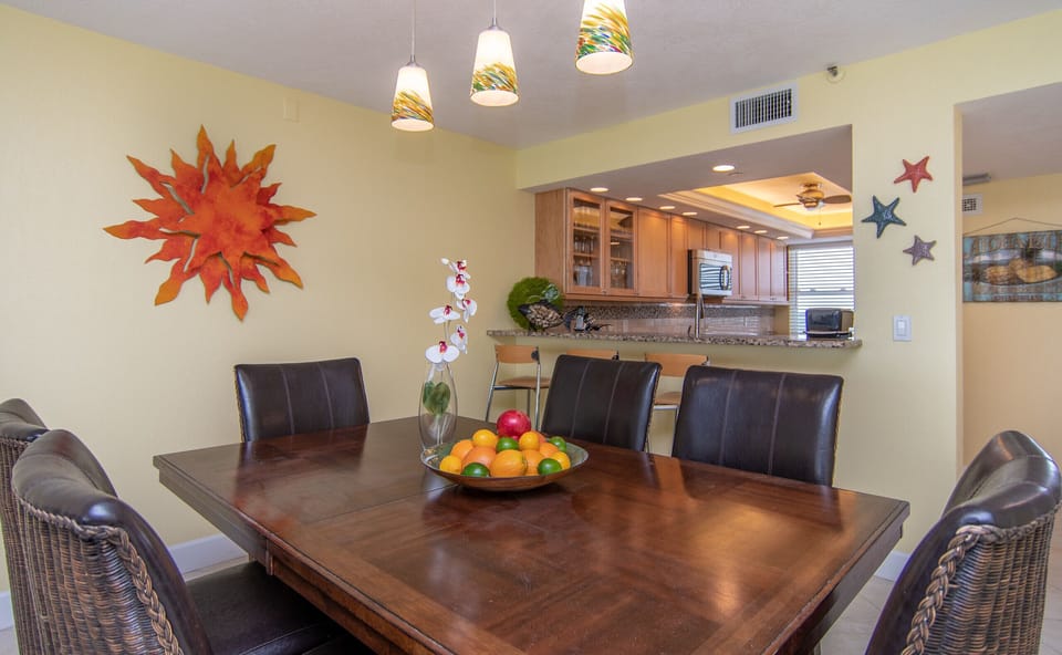 Enjoy dining with spectacular views. Counter seating has a view of inter coastal