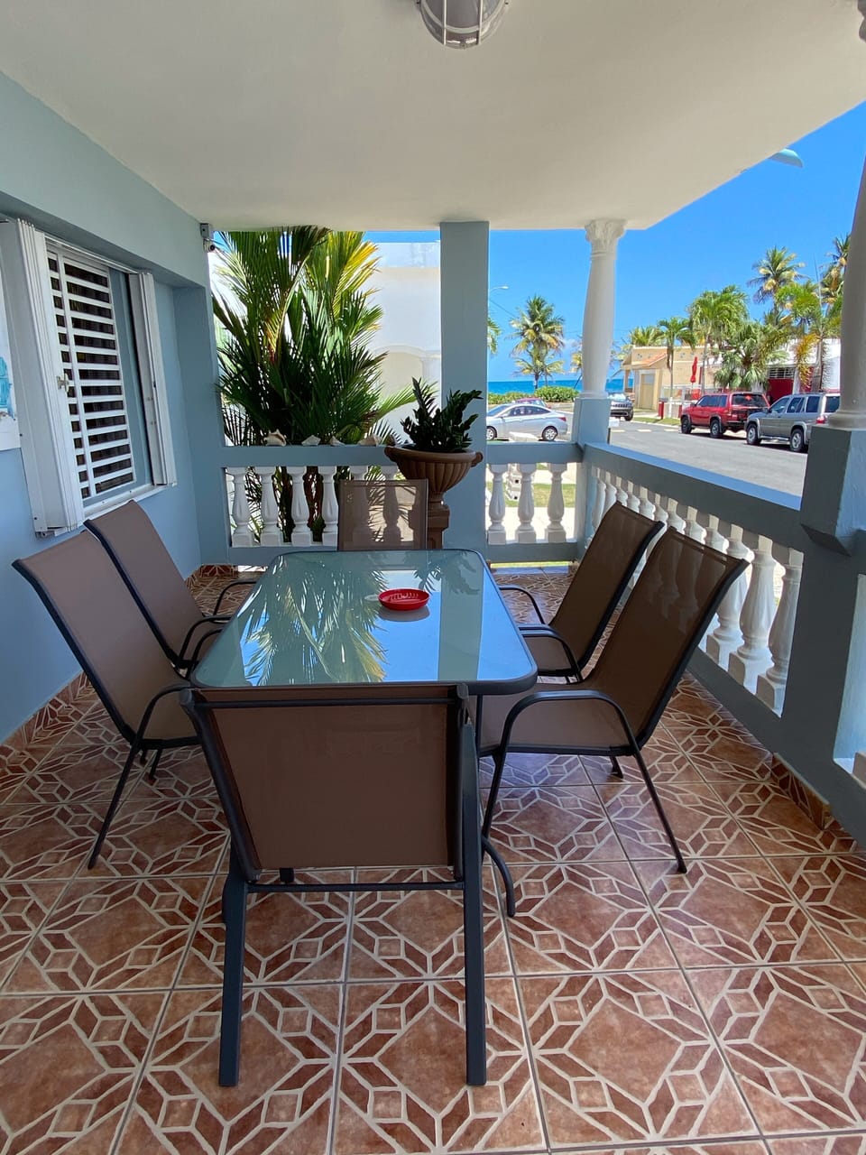 Front balcony with beach view! 

