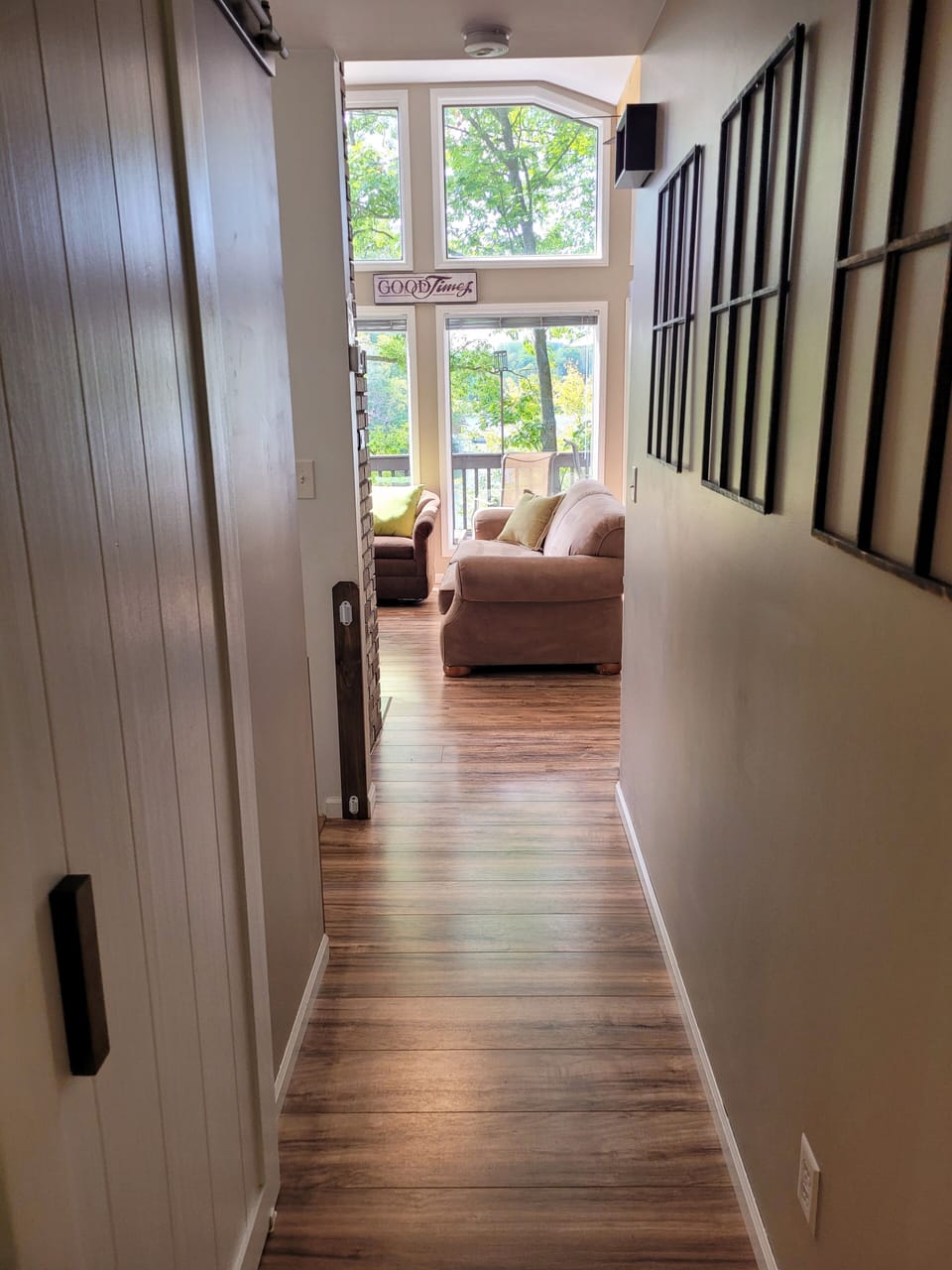 Main floor hallway.