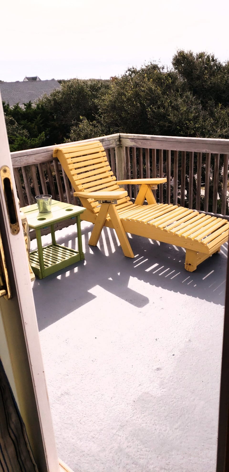 2nd Floor Private Balcony
