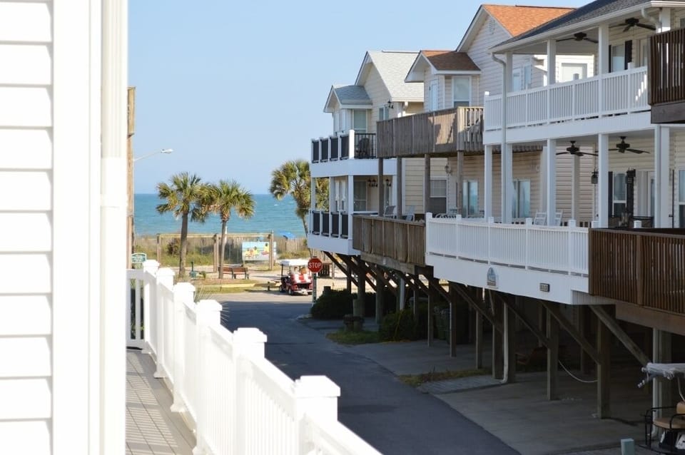 Ocean View from Bottom Deck.