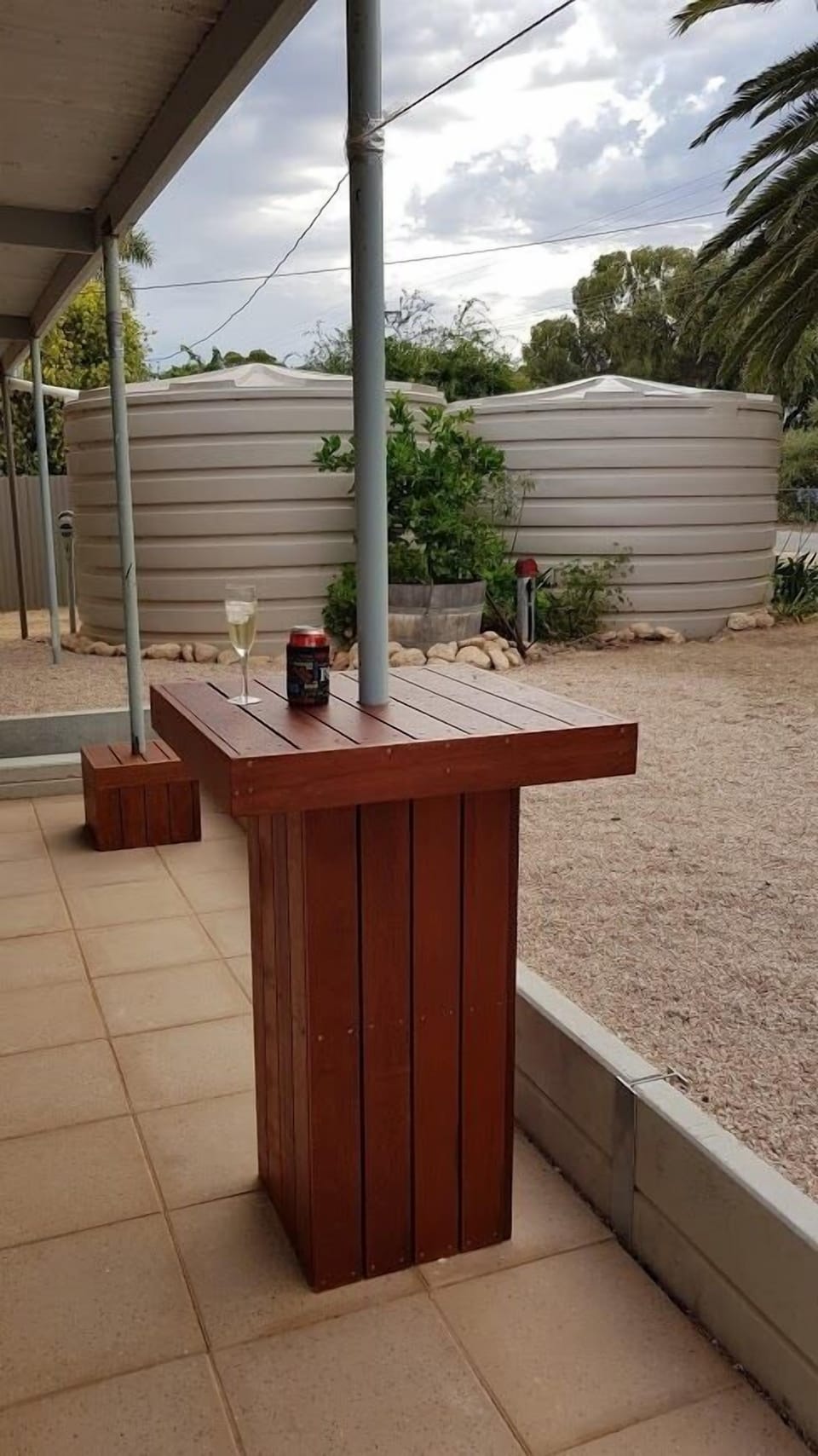 BBQ area
