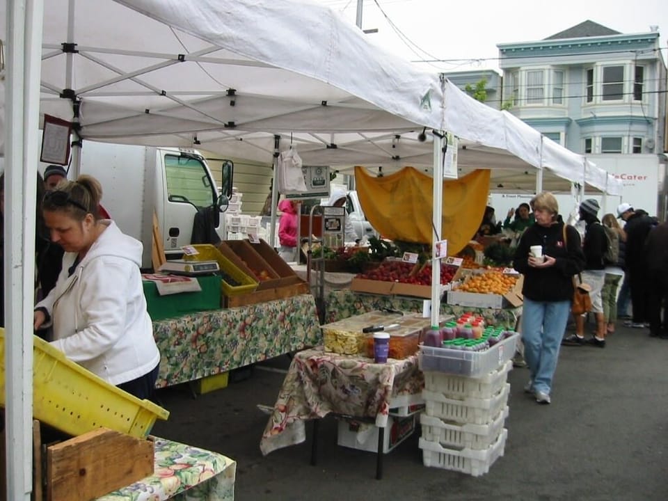 Noe Valley Saturday farmers market