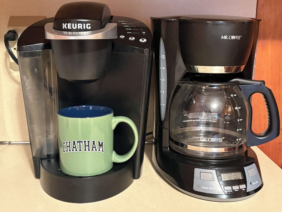 Keurig and Drip coffee maker