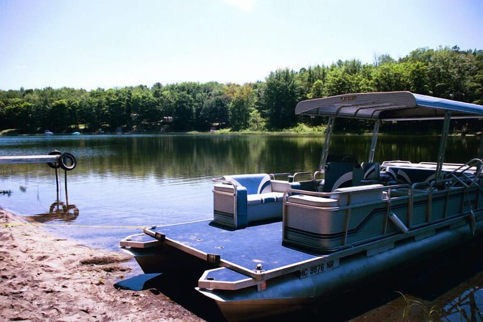 Pontoon rental available.
