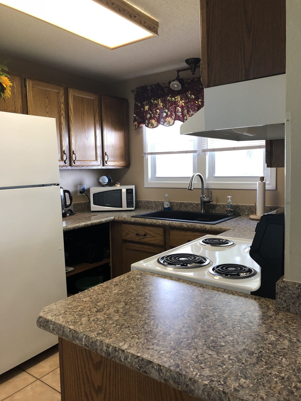Beautifully stocked kitchen