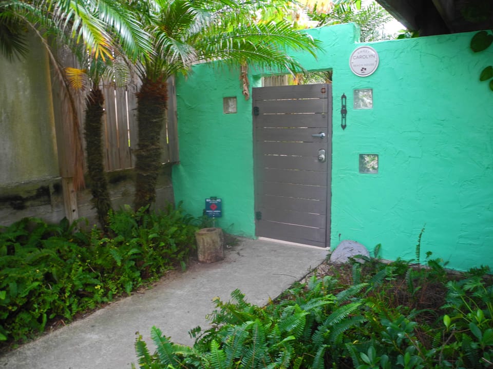 Walkway to Enter Your Vacation Property.
