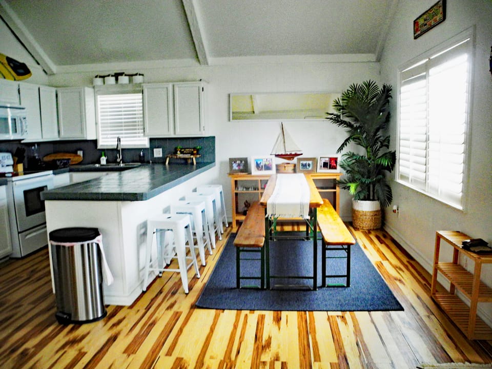 Open Kitchen and Living Room