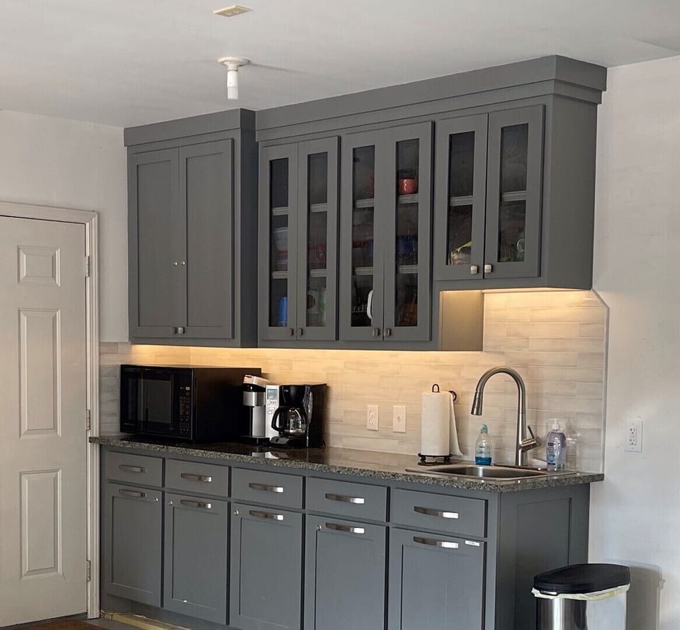 2nd Kitchen in the garage right off the patio.  (Outdoor/Indoor Kitchen)
