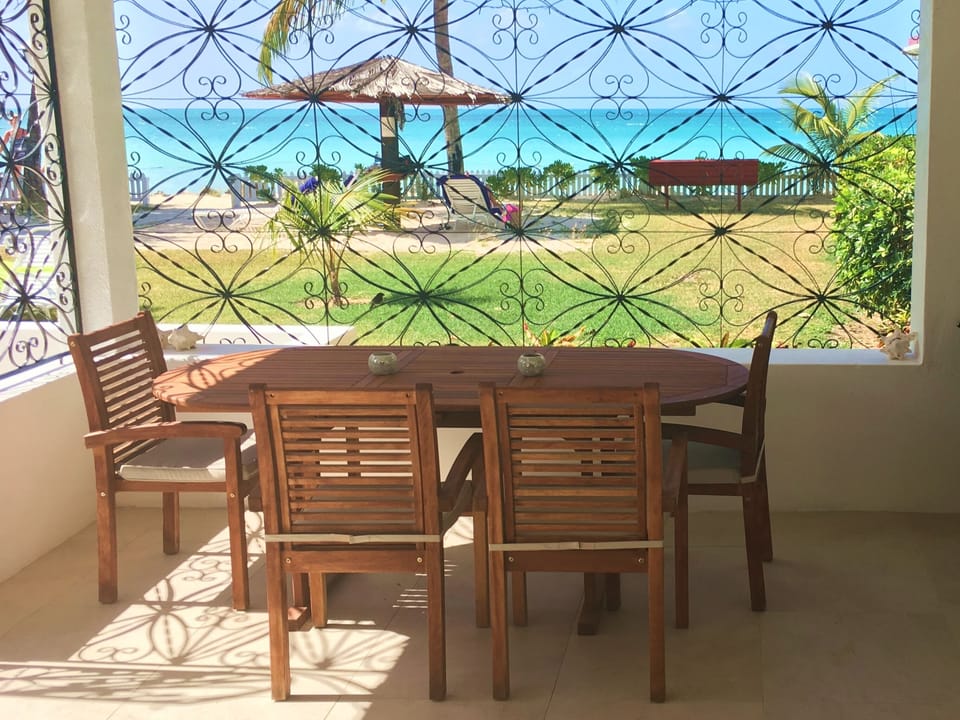 Covered terrace