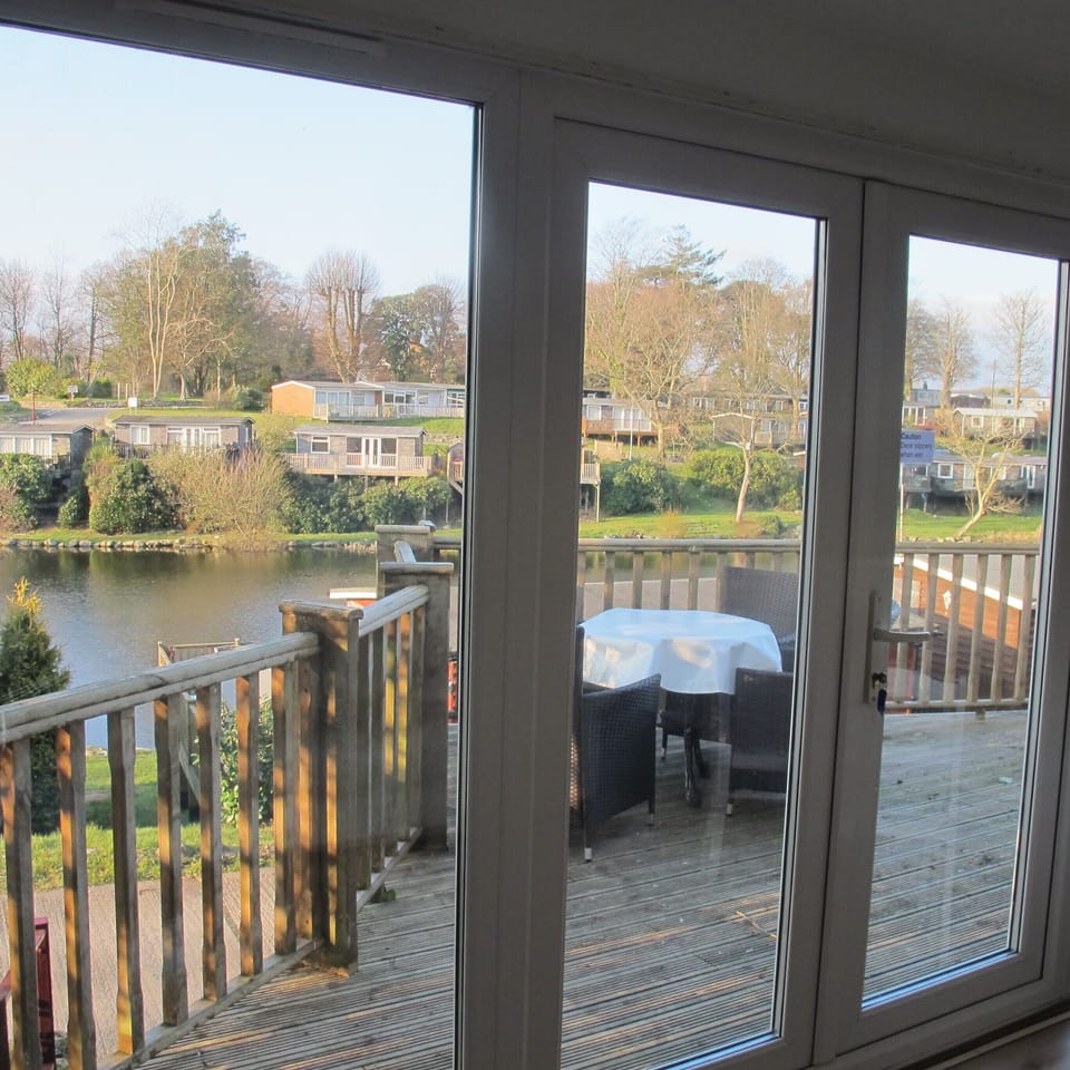 View from the living area - lovely to wake up to