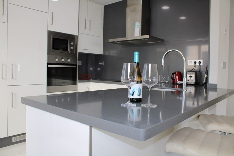 Open plan kitchen