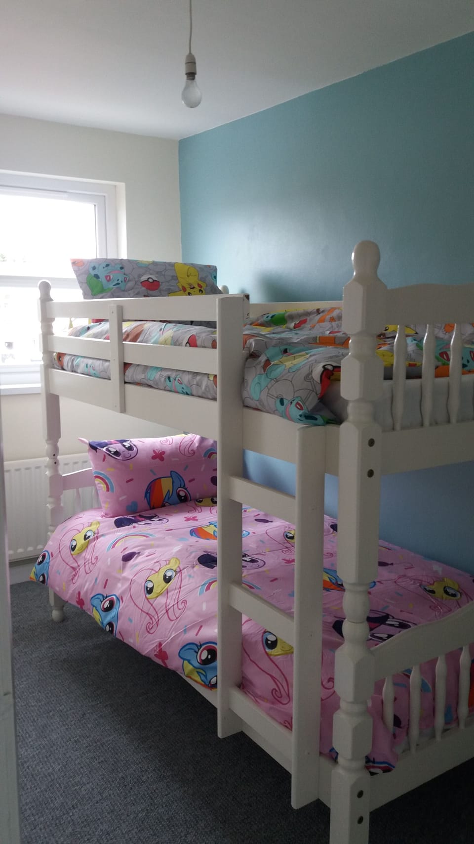 Bedroom 3, childrens bunk beds.