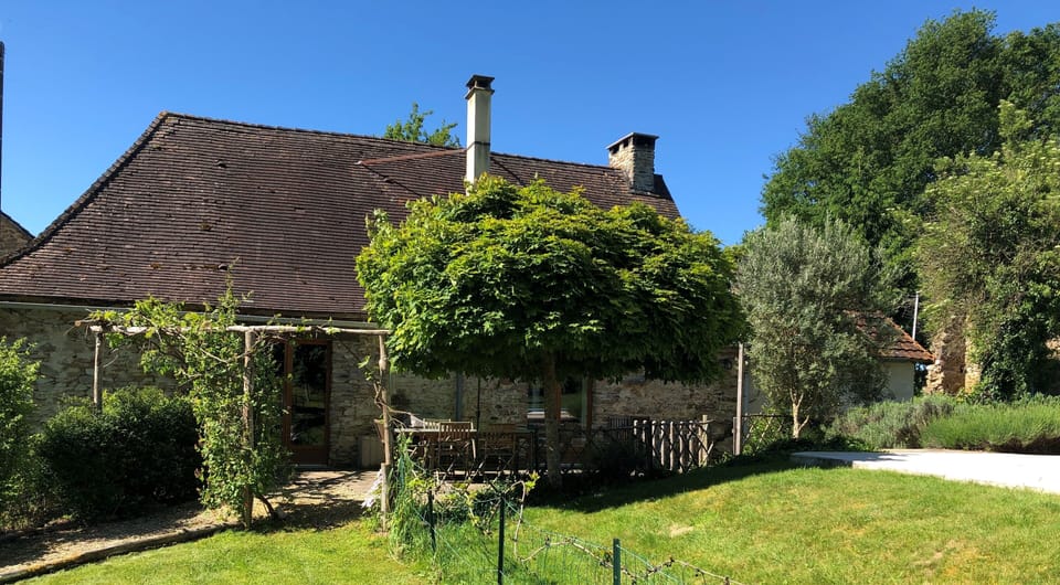 Rear of house