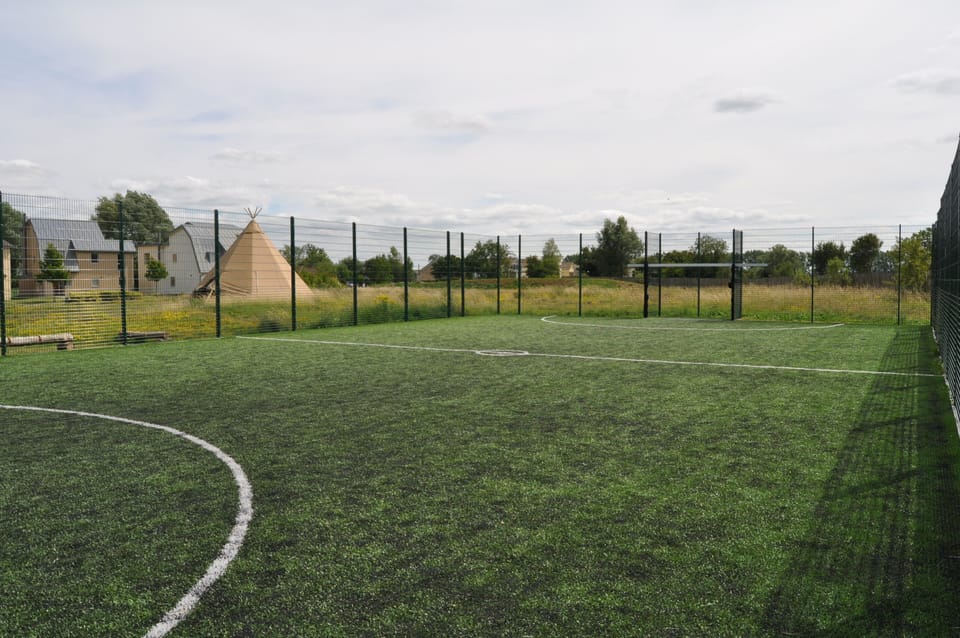 Astro turfed games area 
