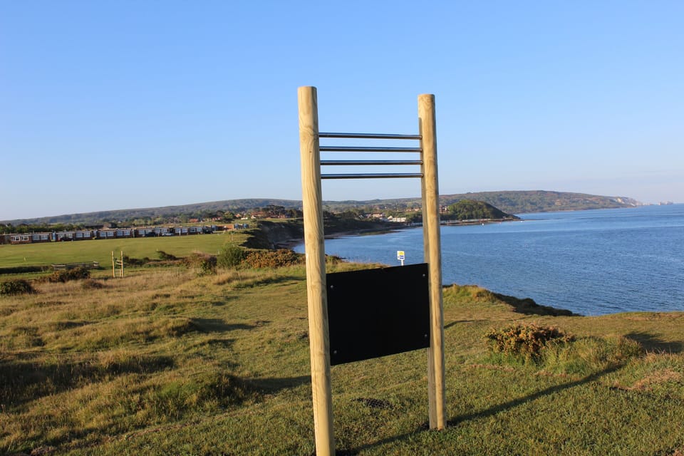 Fitness trail at the Holiday Village.