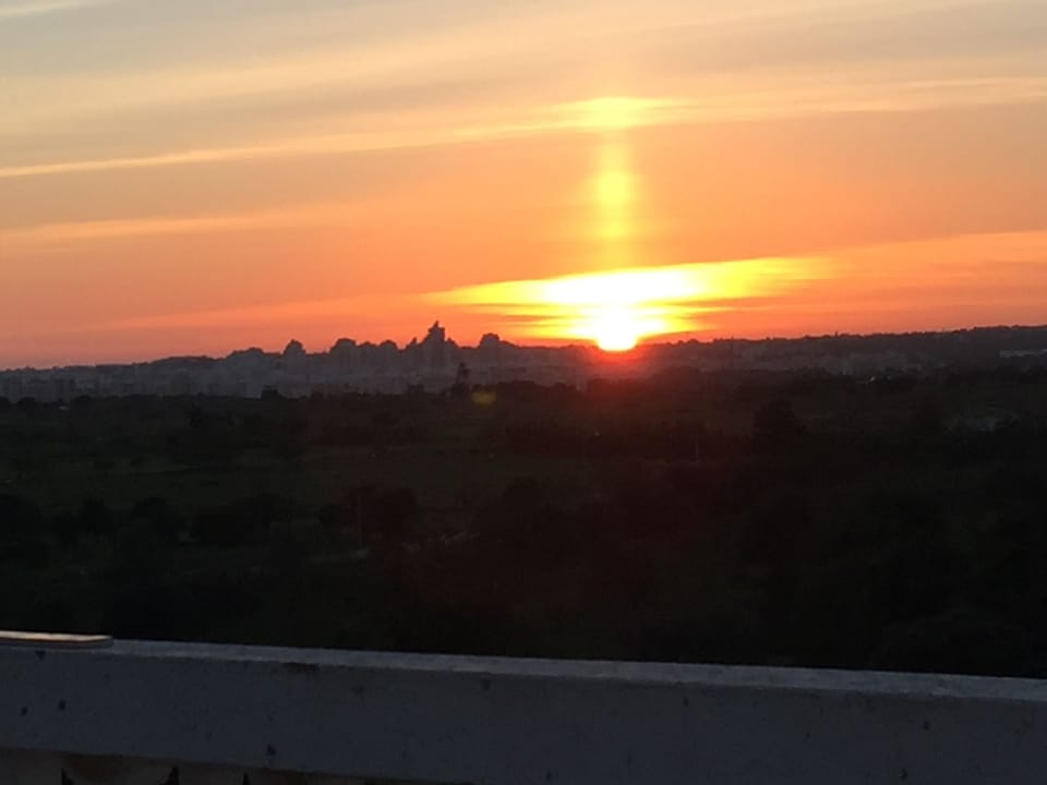 Sunset - view from balcony 