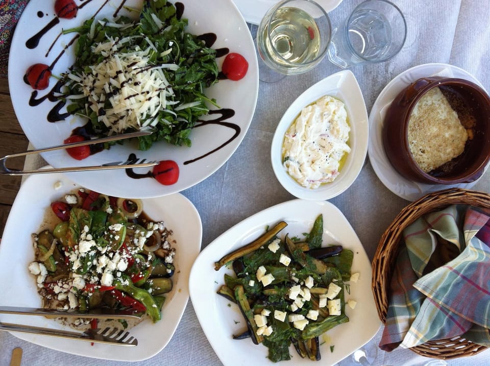 Fantastic food at restaurant Demi