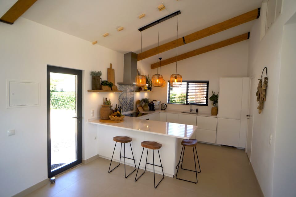 Open plan kitchen 