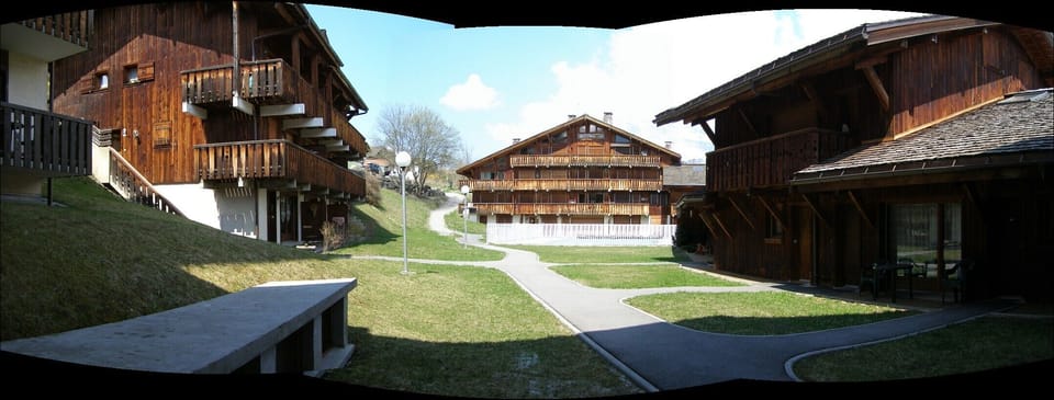 The Chalets surrounding Swimming Pool