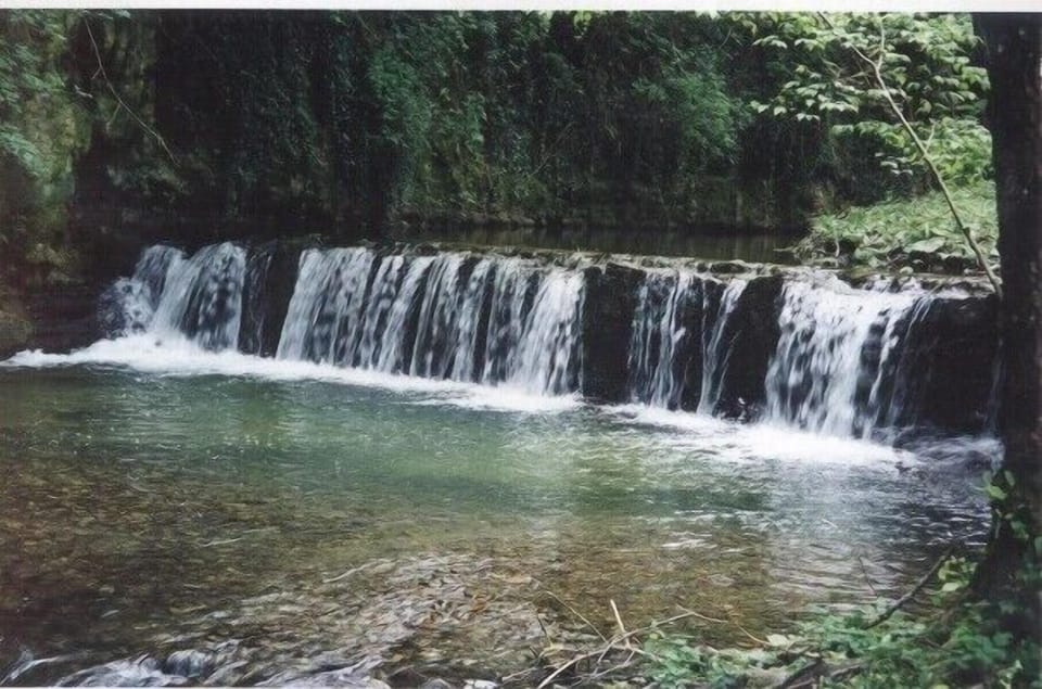 natural pool in the river