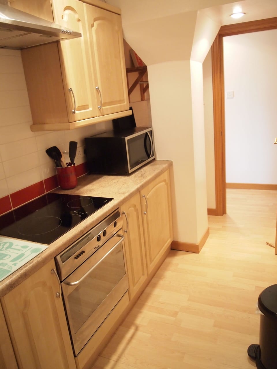 Another view of the kitchen