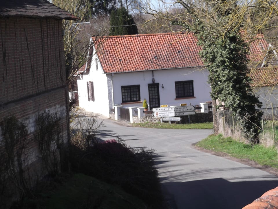 view of the old forge from the bedroom 