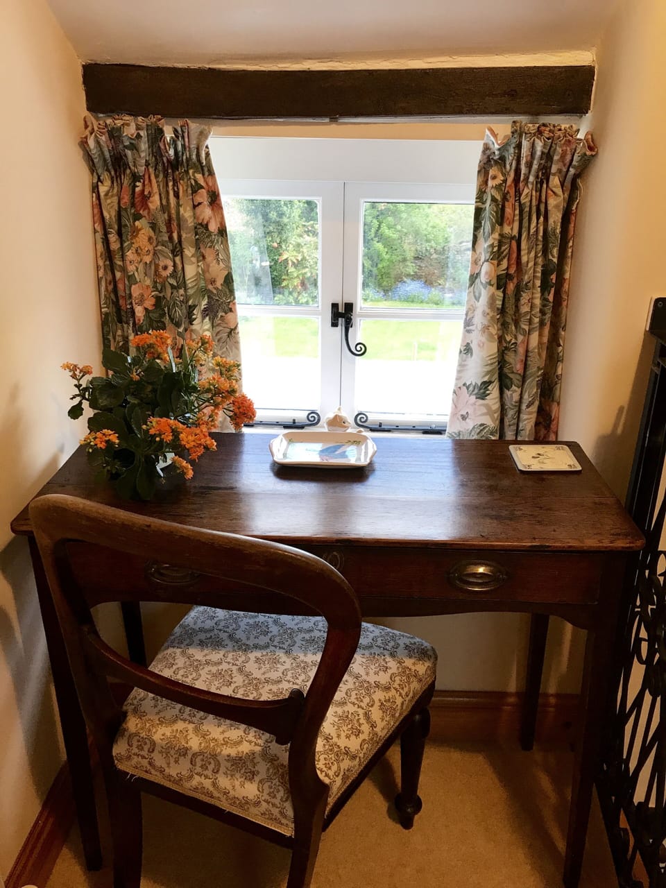 Small desk with a view 