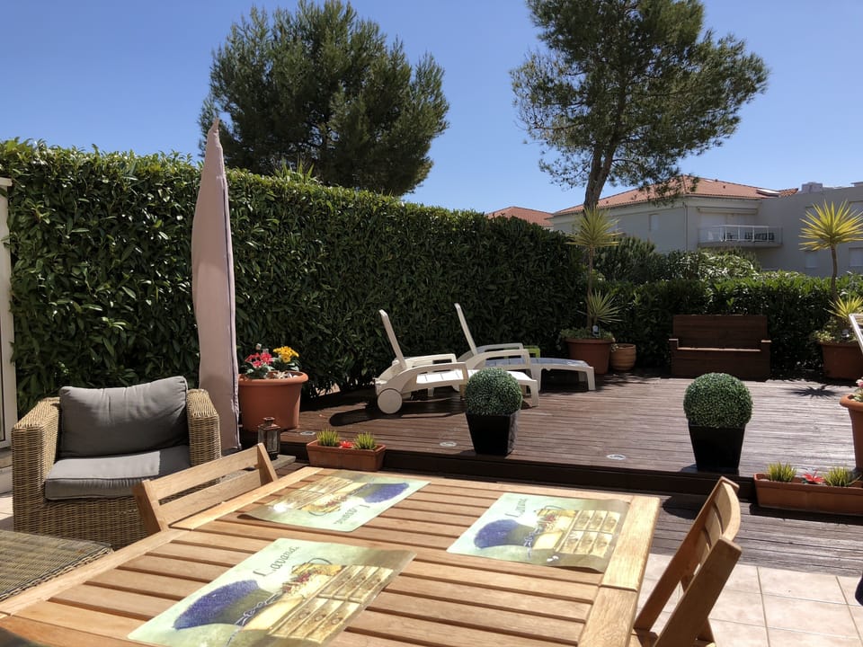 Outside dining