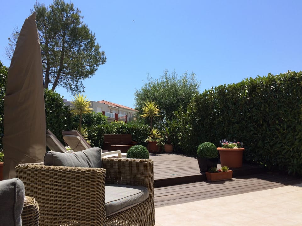 South Facing Terrace receives sun from morning until early evening