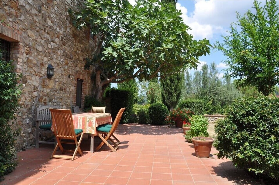 Private terrace for alfresco dining