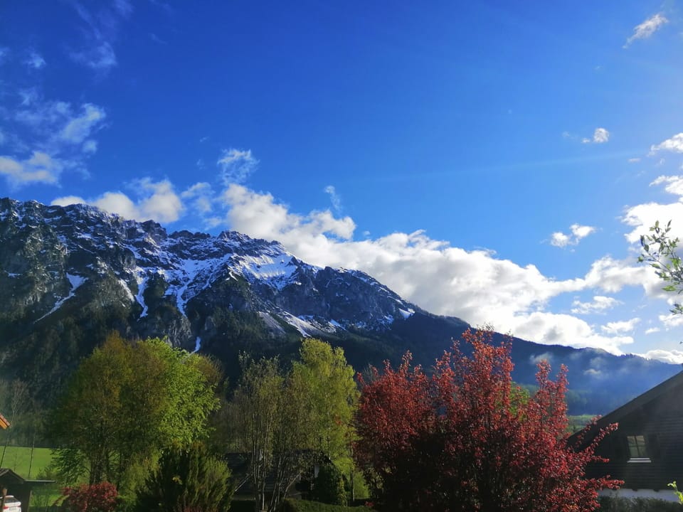 View towards Kammspitz from the terrace.