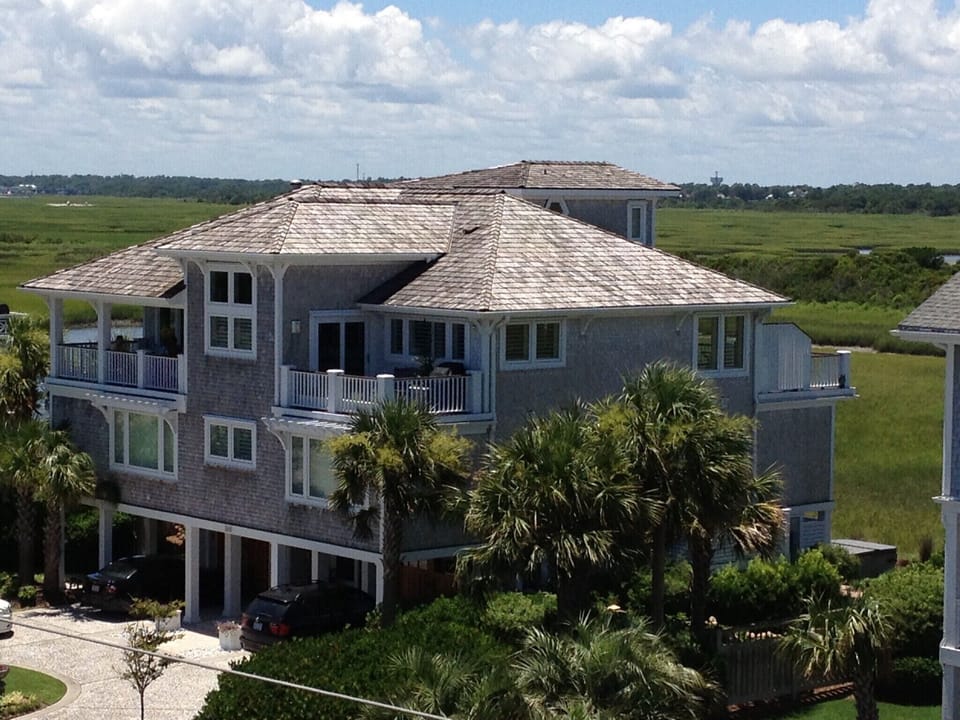 Front view of house