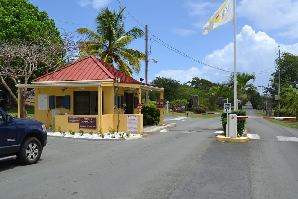 Guard Gate House at entrance to Judith's Fancy Community