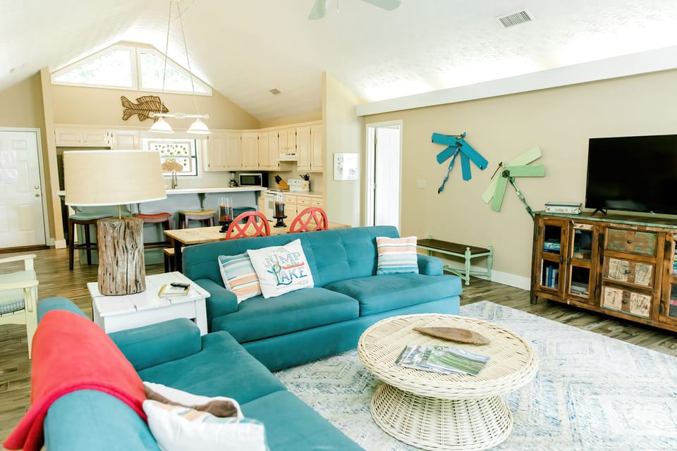 Open space for family time together