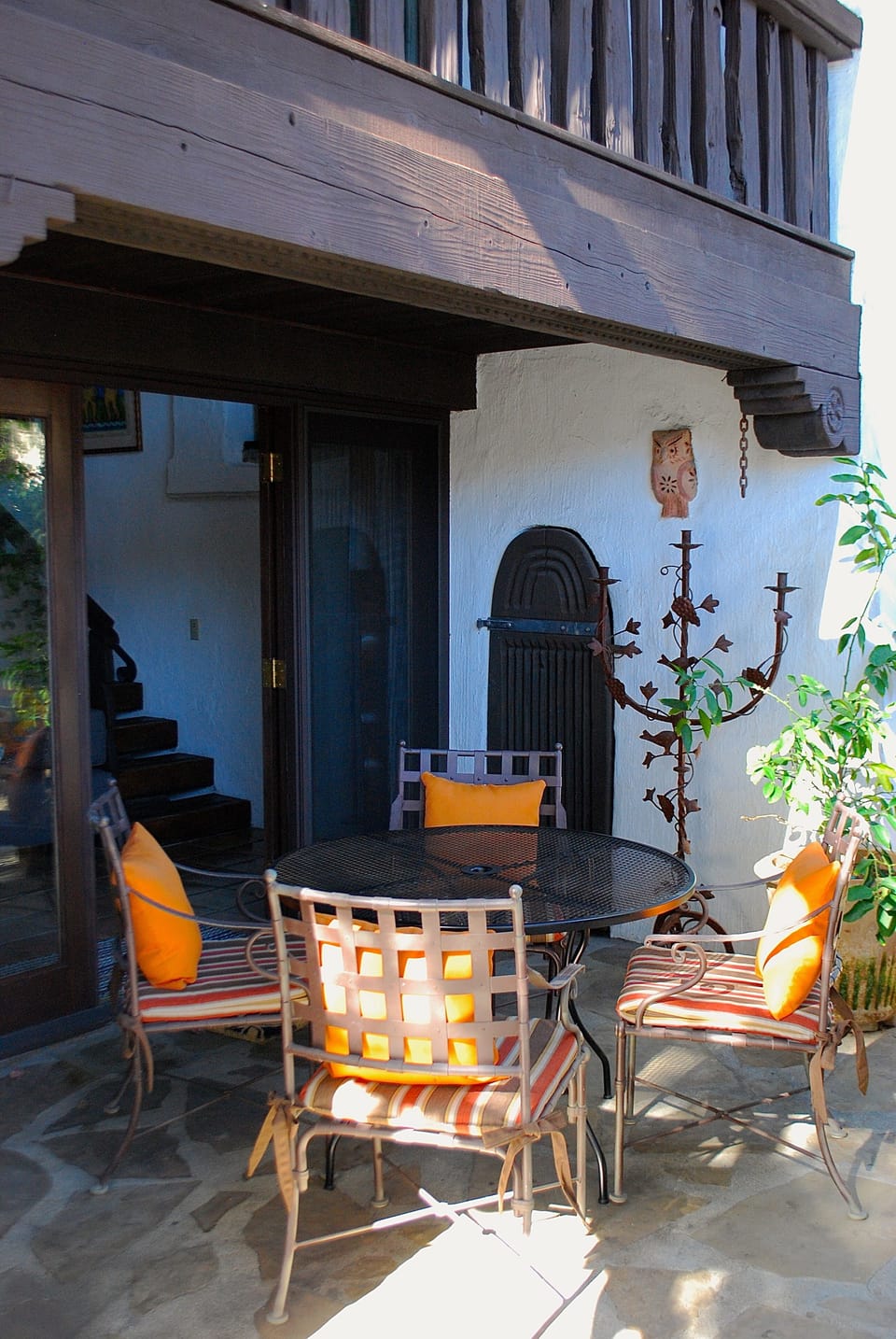 Patio dining
