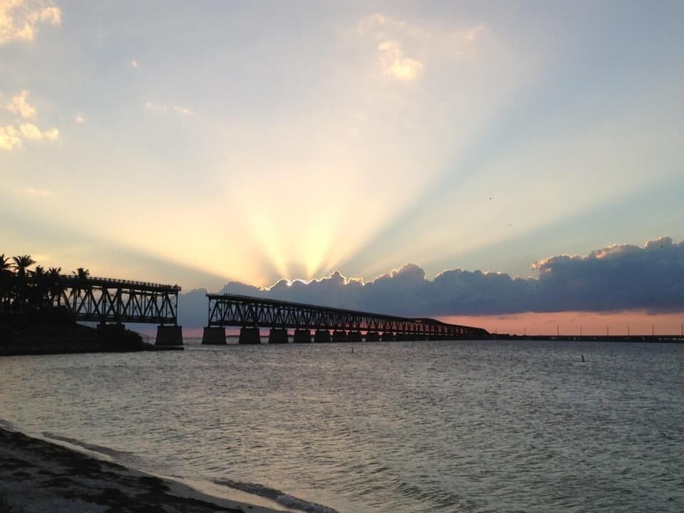 beautiful bridges to see and enjoy the sunset