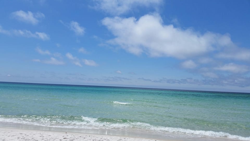 Beautiful beach only steps from your door