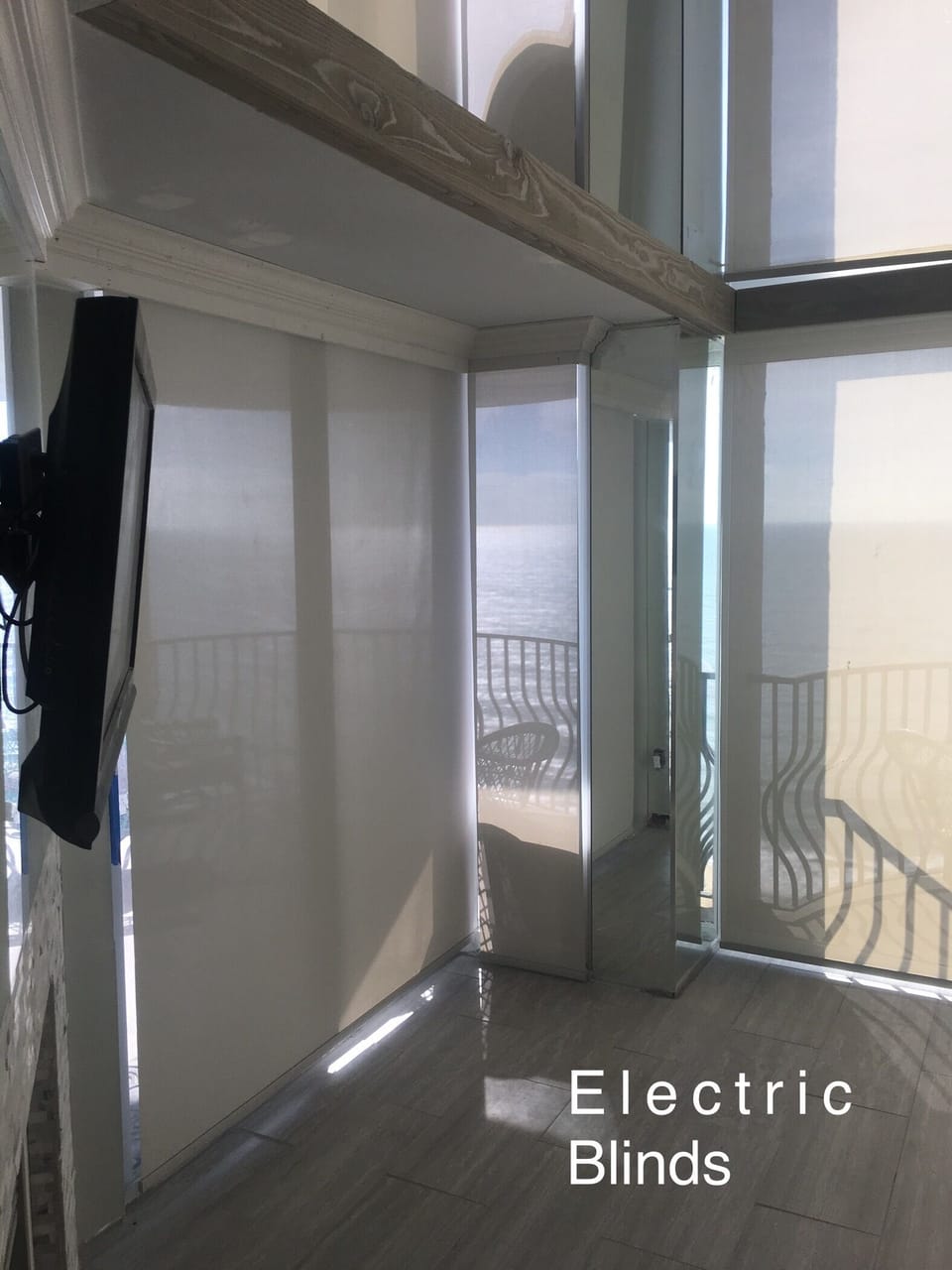 Many upgraded features like Electric Blinds