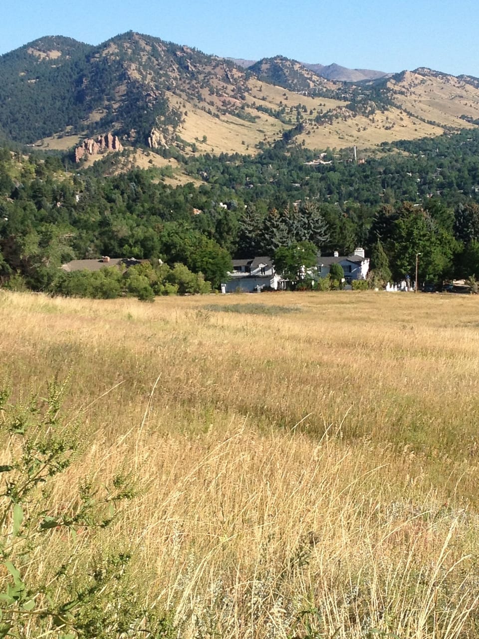 The Chautauqua Mesa is minutes out your door for beautiful hiking and views.