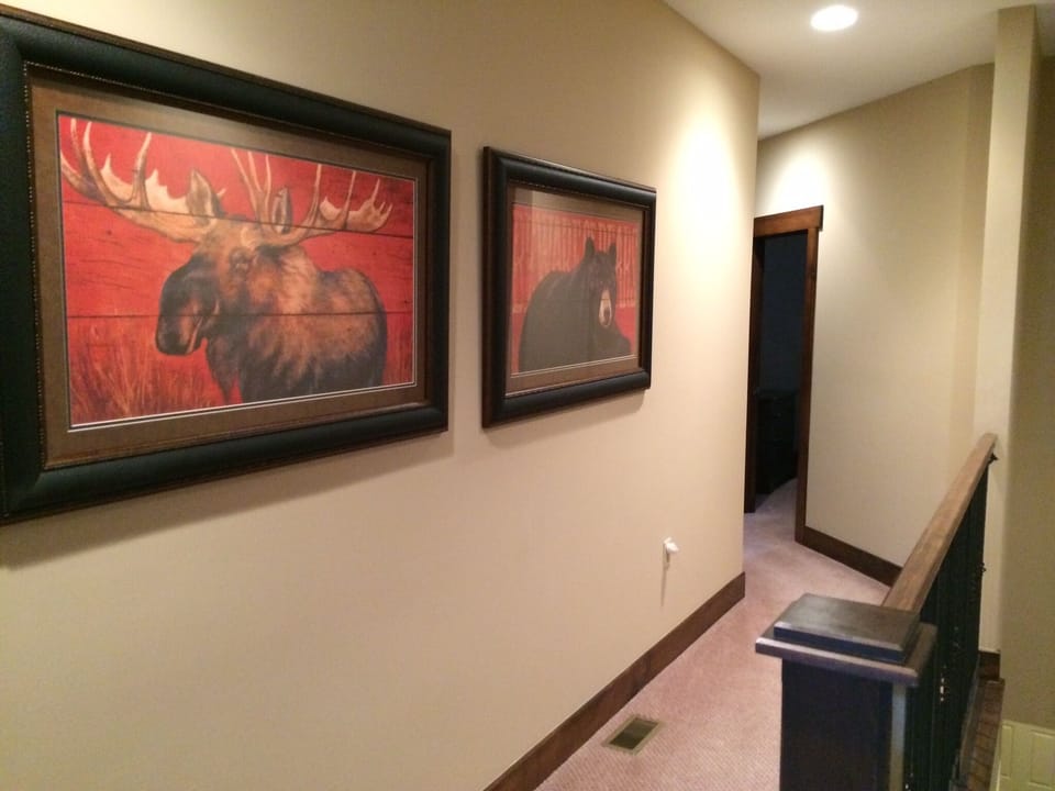 Upstairs Hallway to the other 'bunks'.