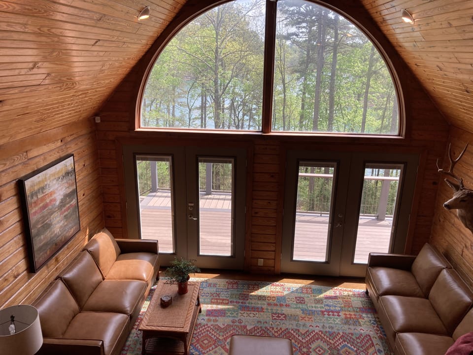 Upstairs living room (viewed from the loft)