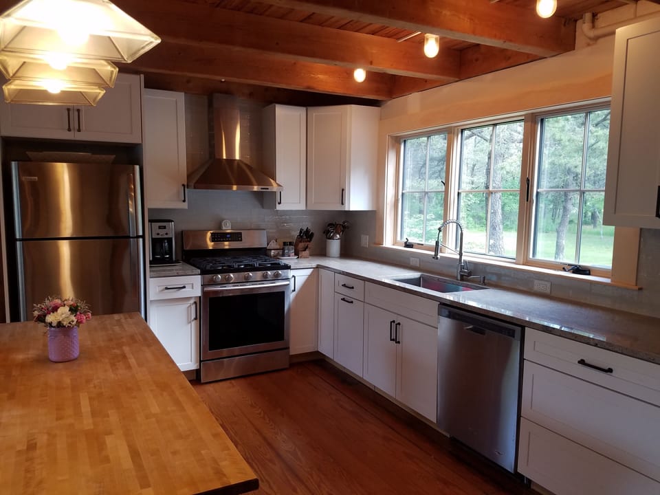 Newly renovated kitchen