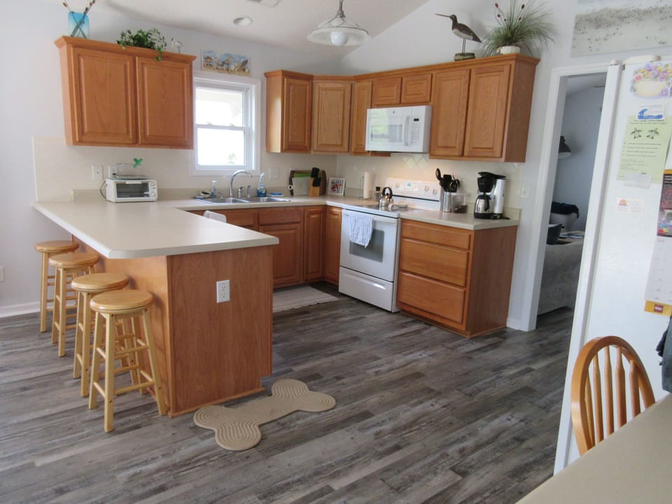Fully equipped kitchen