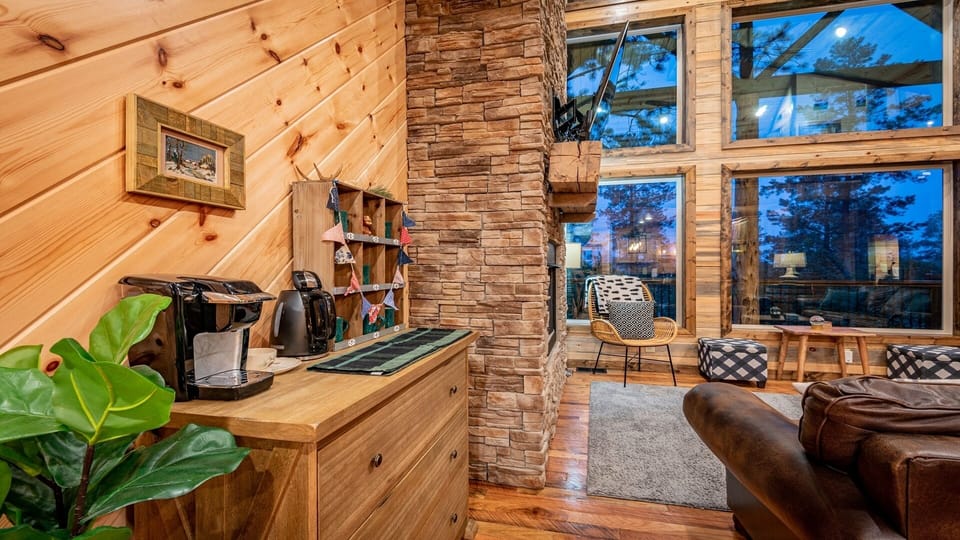 Coffee Bar in Great Room