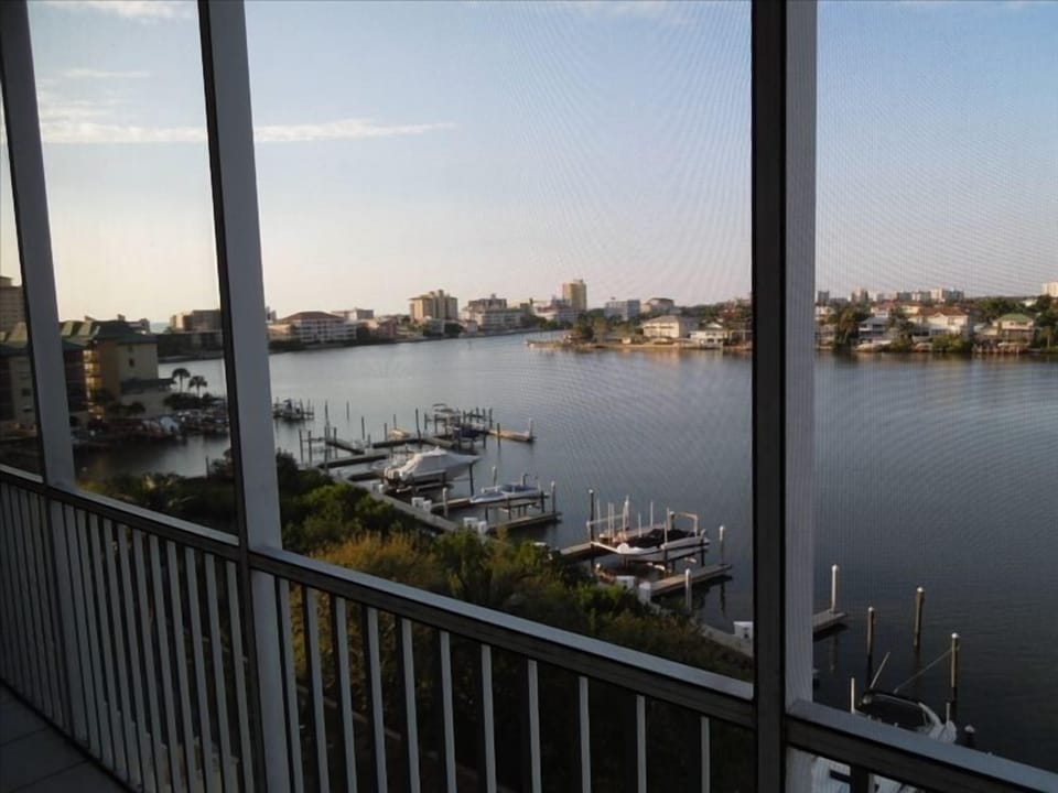 Additional Lanai View overlooking Bay and Marina.   
