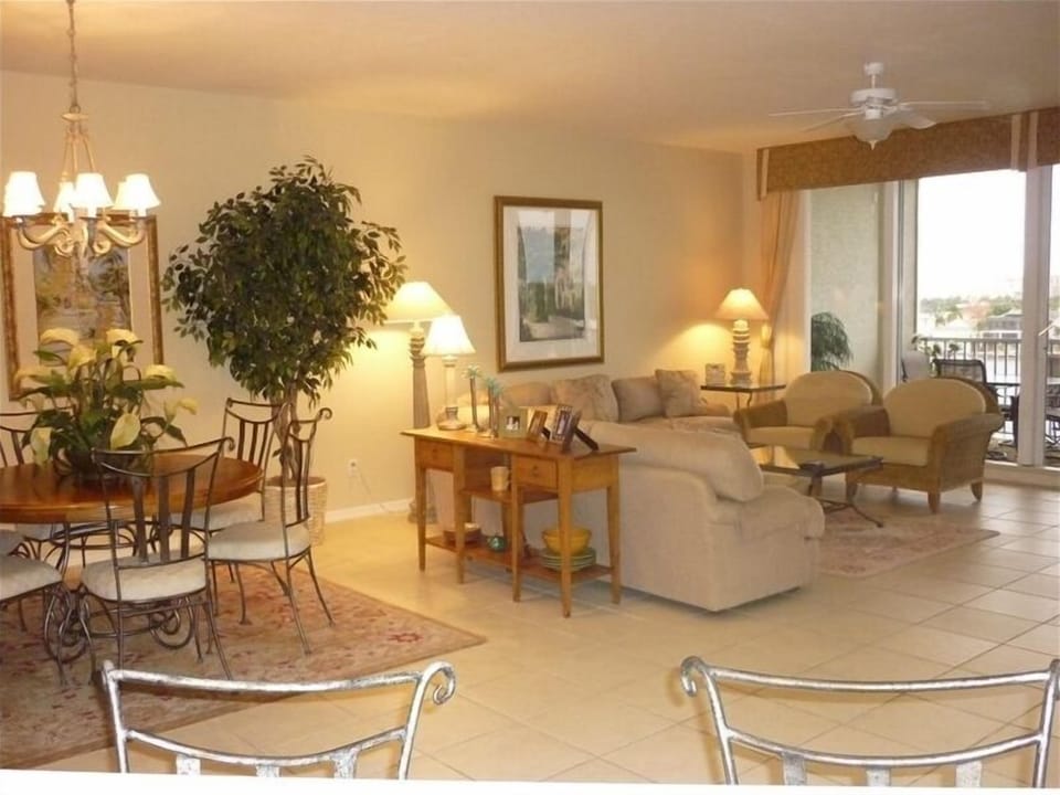 Living Room and Dining Area