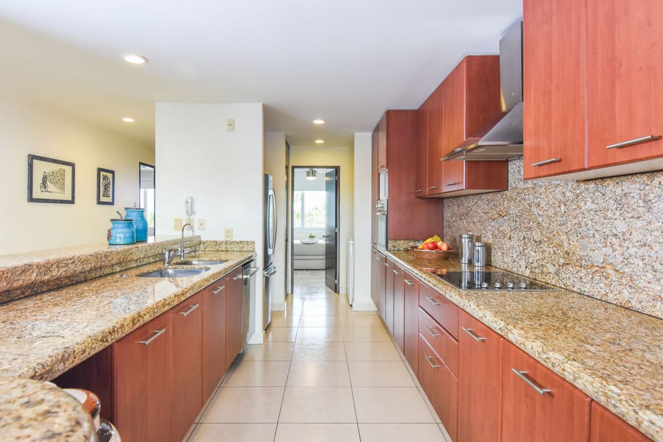 Big and very well equipped kitchen