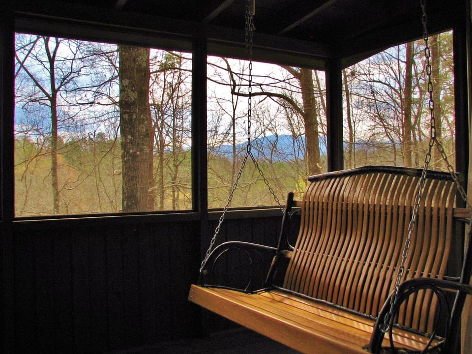 Mountain View from the porch