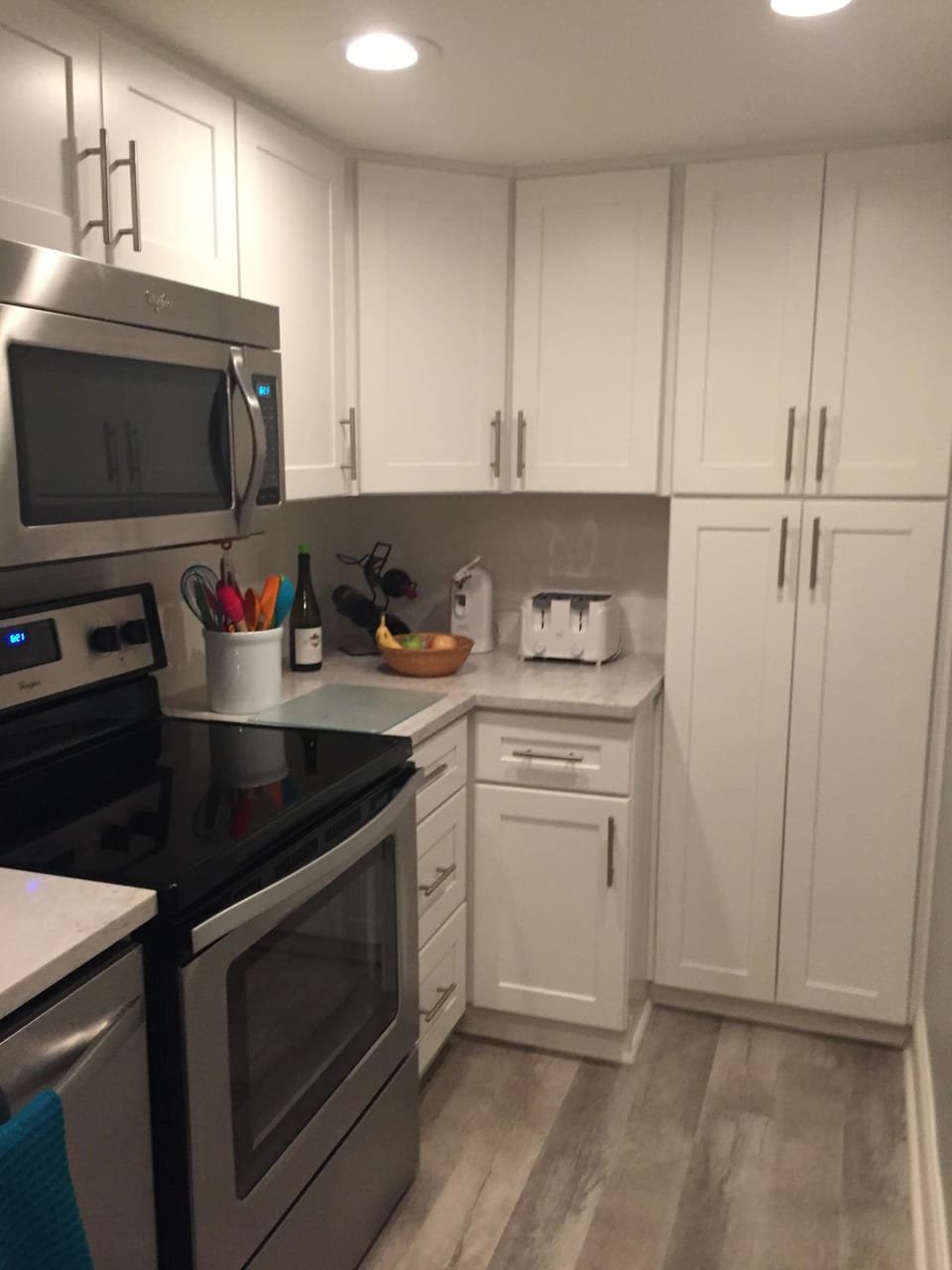 New cabinets with pantry